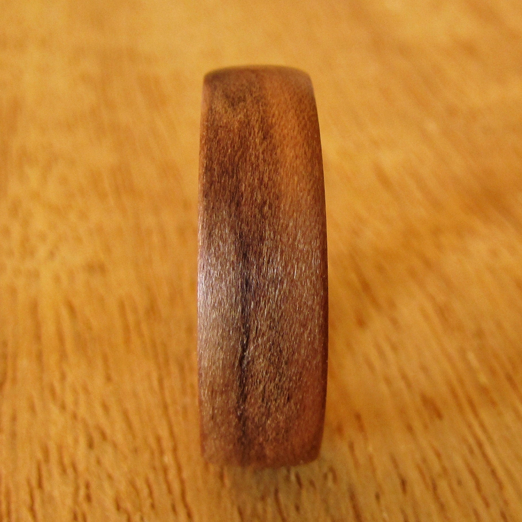 American Sweetgum wooden wedding ring, eco friendly wedding bands for men, Alternative 5 year anniversary gift for husband, sustainable shop